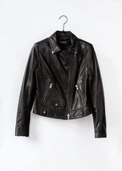 Biker leather jacket