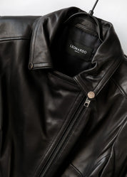 Biker leather jacket