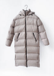 Long puffer jacket