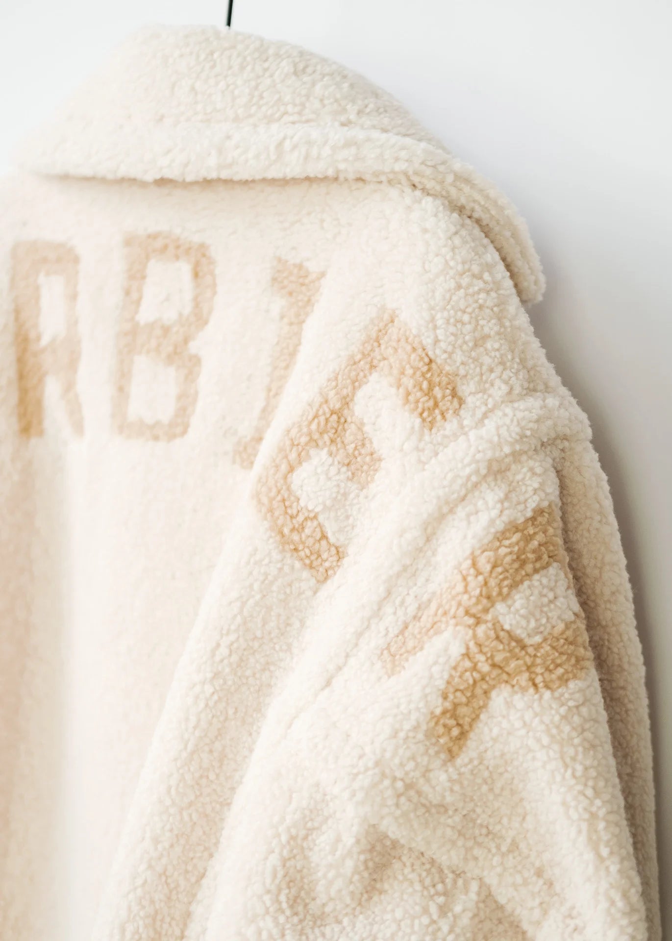 Oversized teddy coat - Verbier