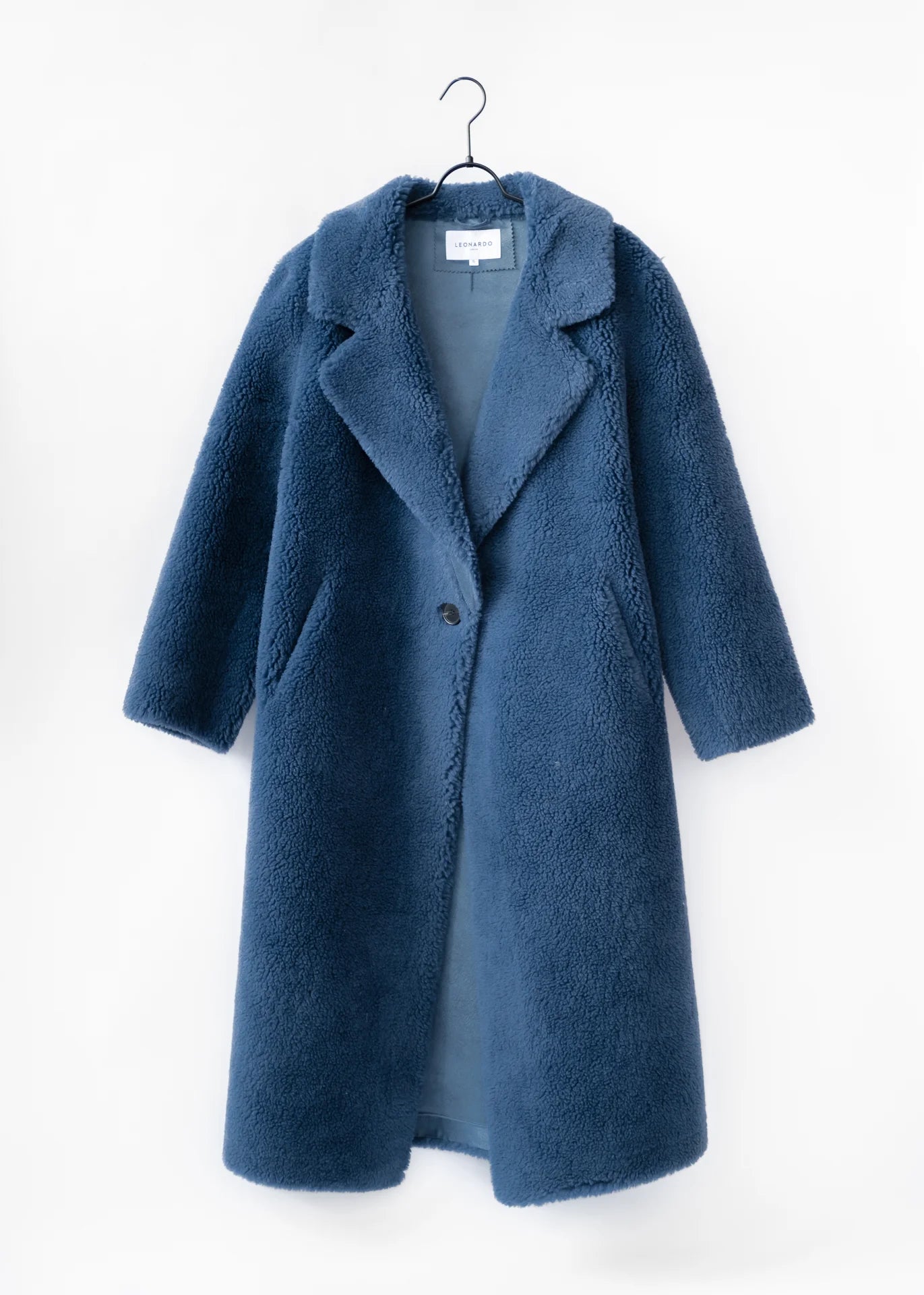 Teddy Bear Teddy Mantel Blau Max Mara Teddy Bear Teddy Mantel