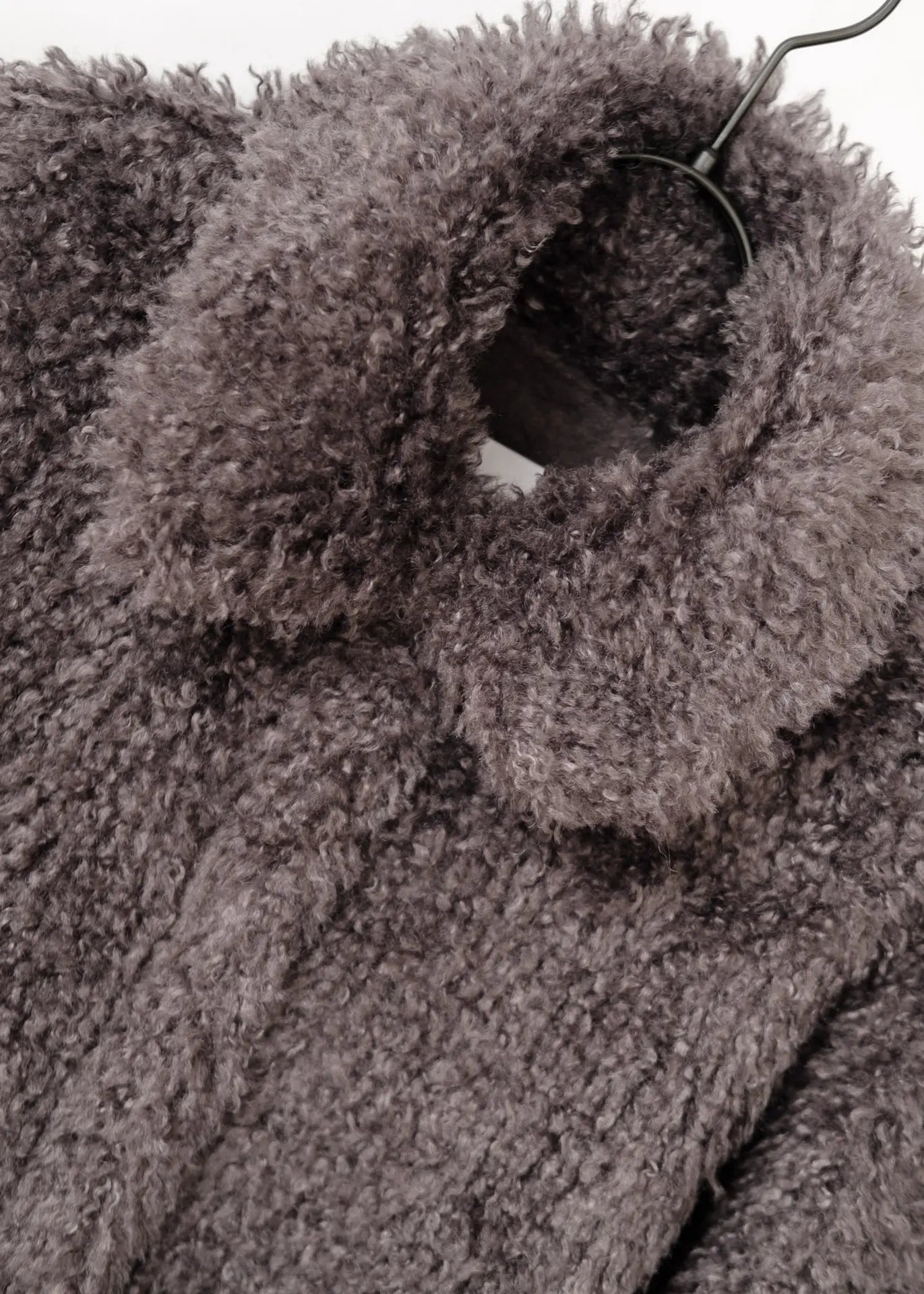 Curly Faux Fur Jacket