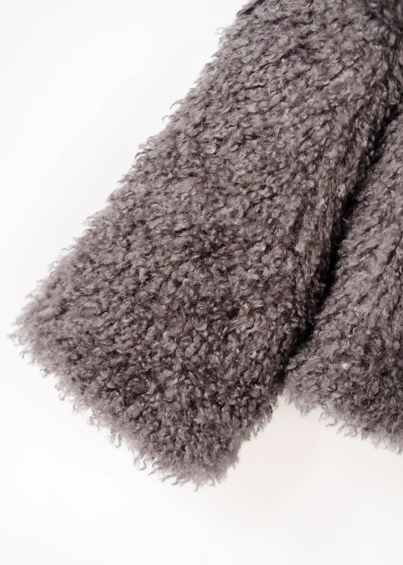 Curly Faux Fur Jacket