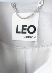 Long wool jacket with hood