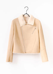 Suede lambskin jacket