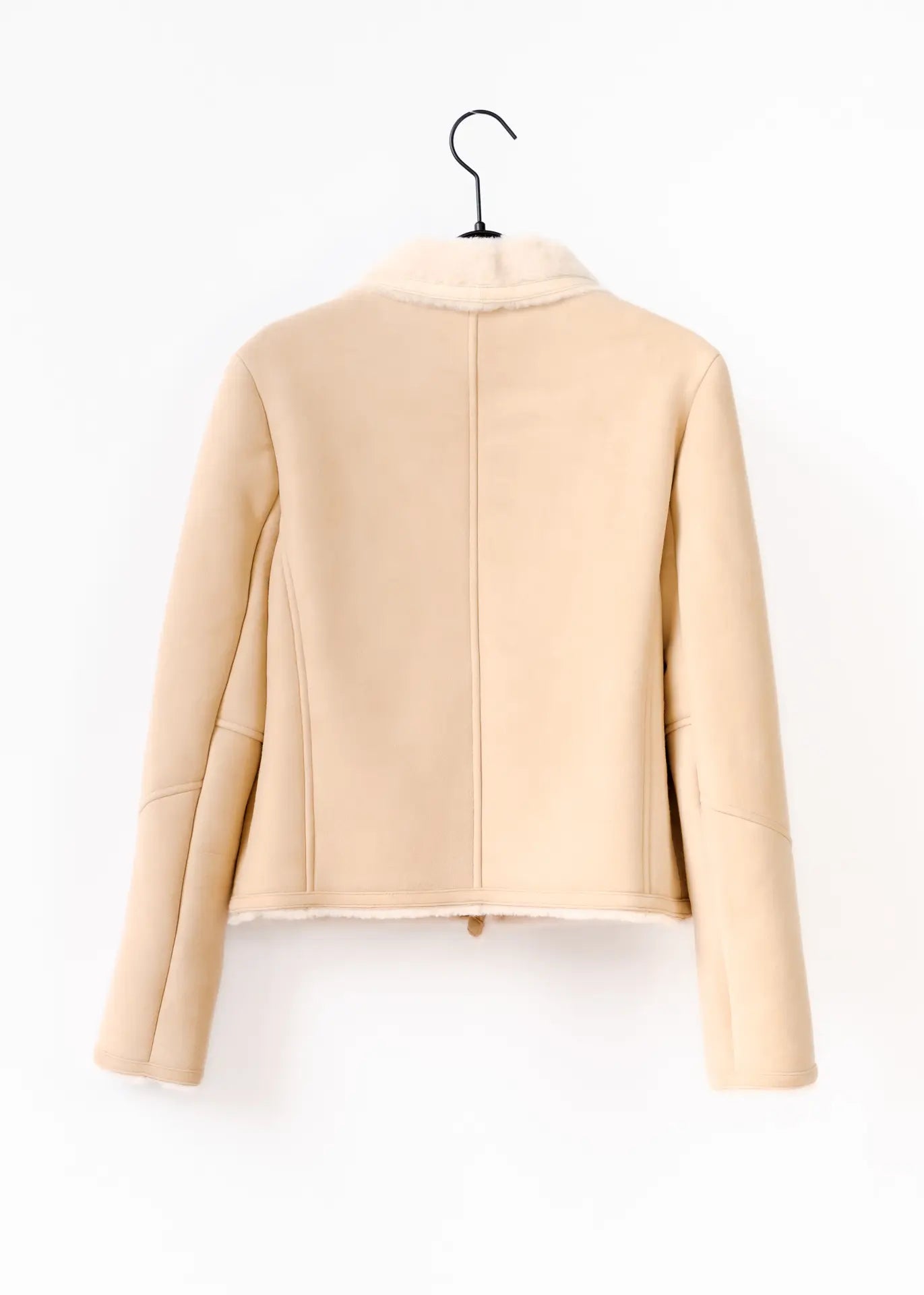 Suede lambskin jacket