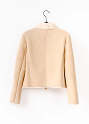 Suede lambskin jacket
