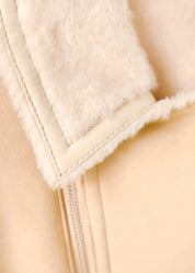 Suede lambskin jacket