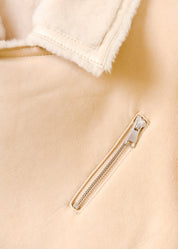 Suede lambskin jacket