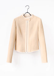 Suede lambskin jacket