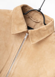 Cropped Wildlederjacke