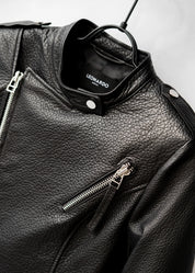 Biker leather jacket