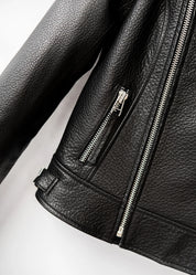 Biker leather jacket