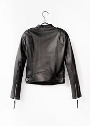 Biker leather jacket