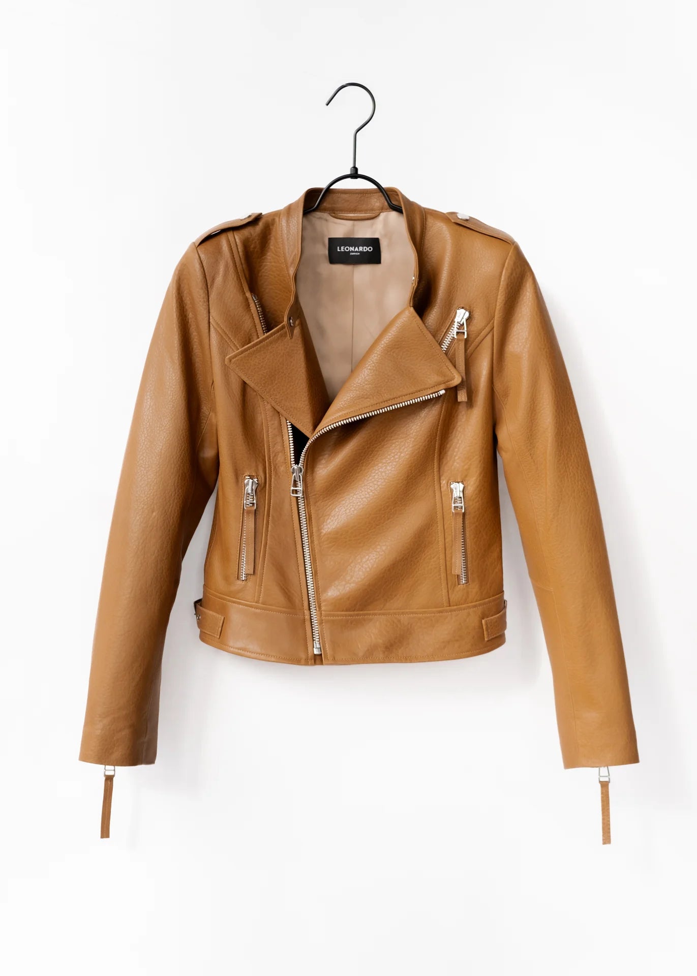 Biker leather jacket