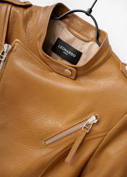 Biker leather jacket