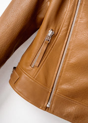 Biker leather jacket