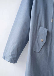 Light coat with hood