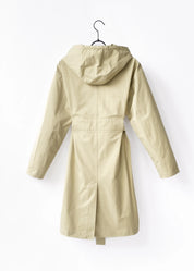 Lightweight coat with hood