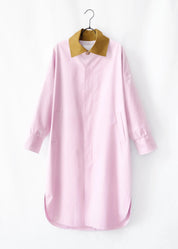 Oversized coat with collar