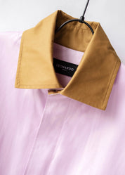 Oversized coat with collar