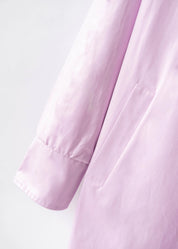 Oversized coat with collar