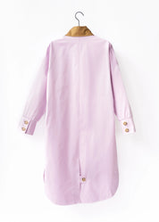 Oversized coat with collar