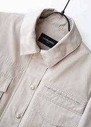 Cropped utility jacket