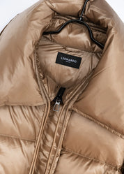 Daunenjacke mit Oversize-Kragen