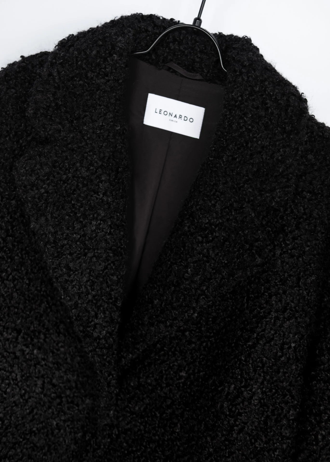 Long Curly Faux Fur Coat