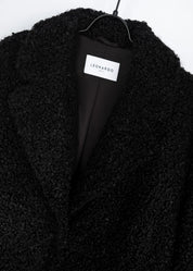 Long Curly Faux Fur Coat