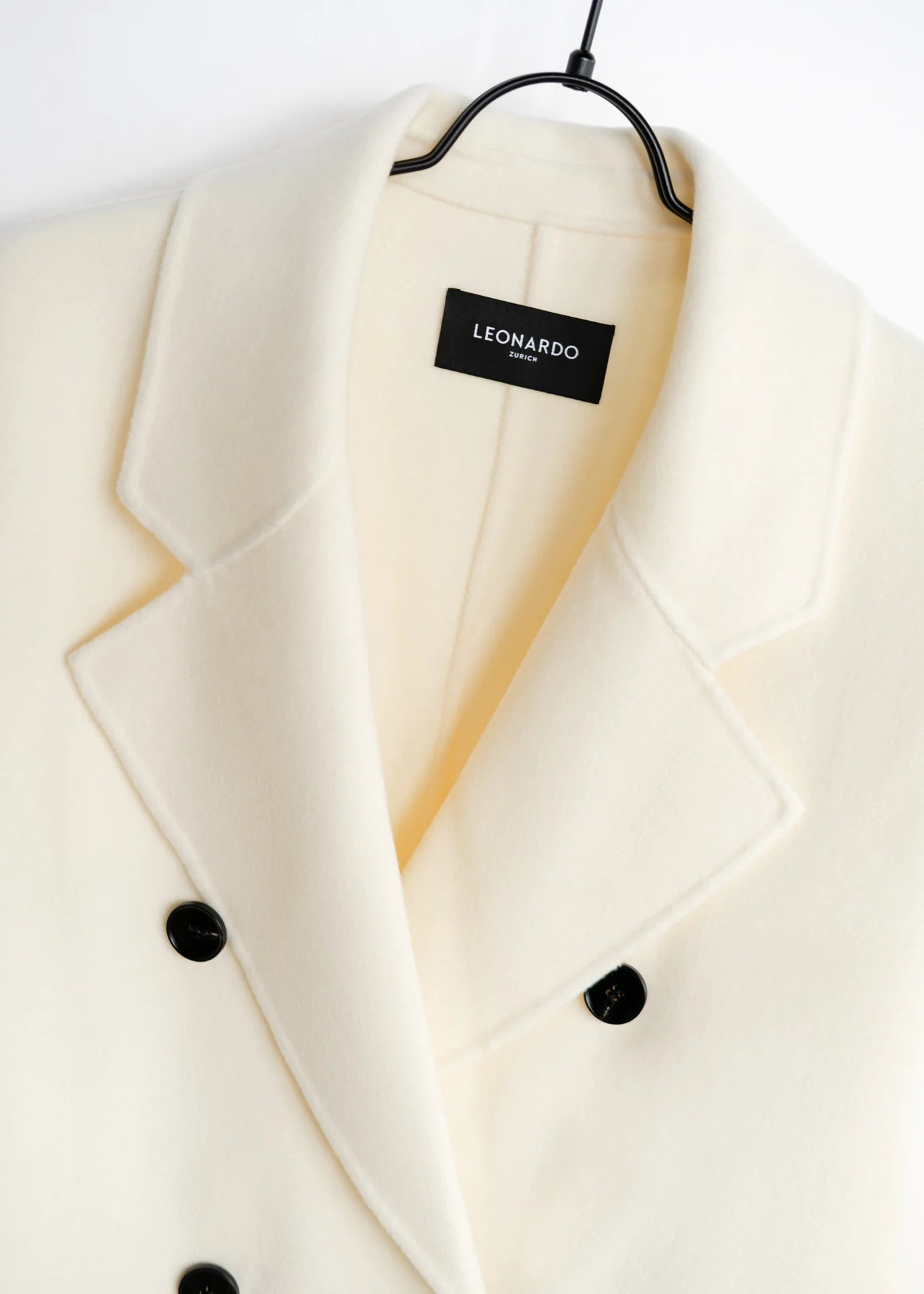 Oversized Wollmantel mit Zweireiher