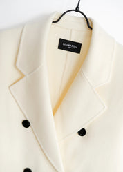 Oversized Wollmantel mit Zweireiher