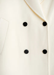 Oversized Wollmantel mit Zweireiher