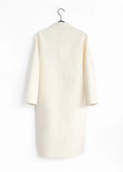 Oversized Wollmantel mit Zweireiher