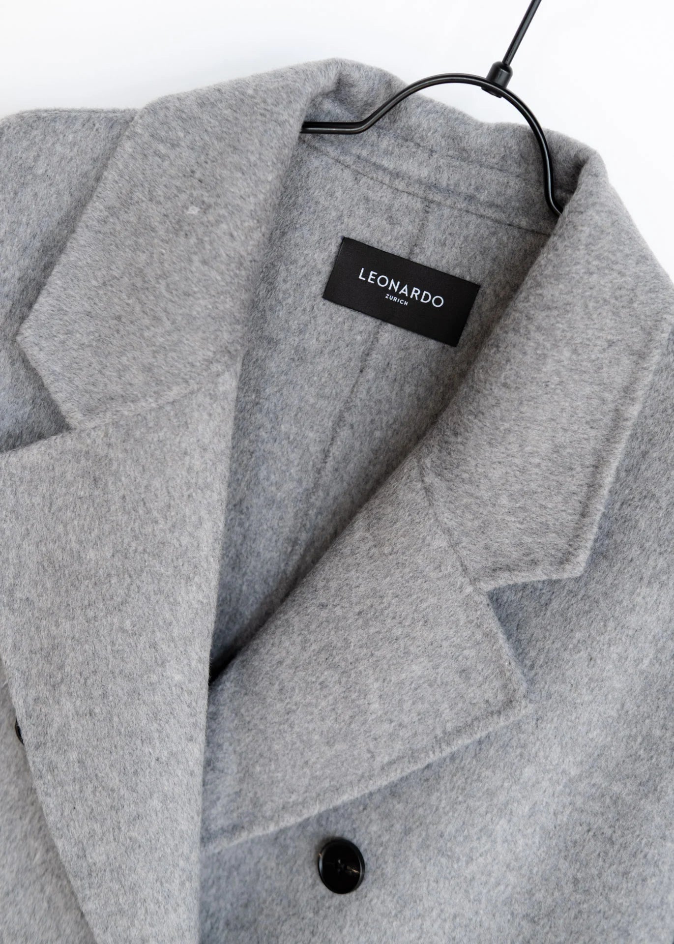 Oversized Wollmantel mit Zweireiher