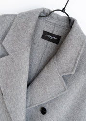 Oversized Wollmantel mit Zweireiher