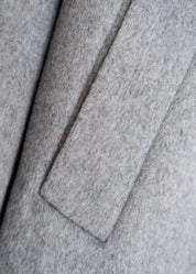 Oversized Wollmantel mit Zweireiher