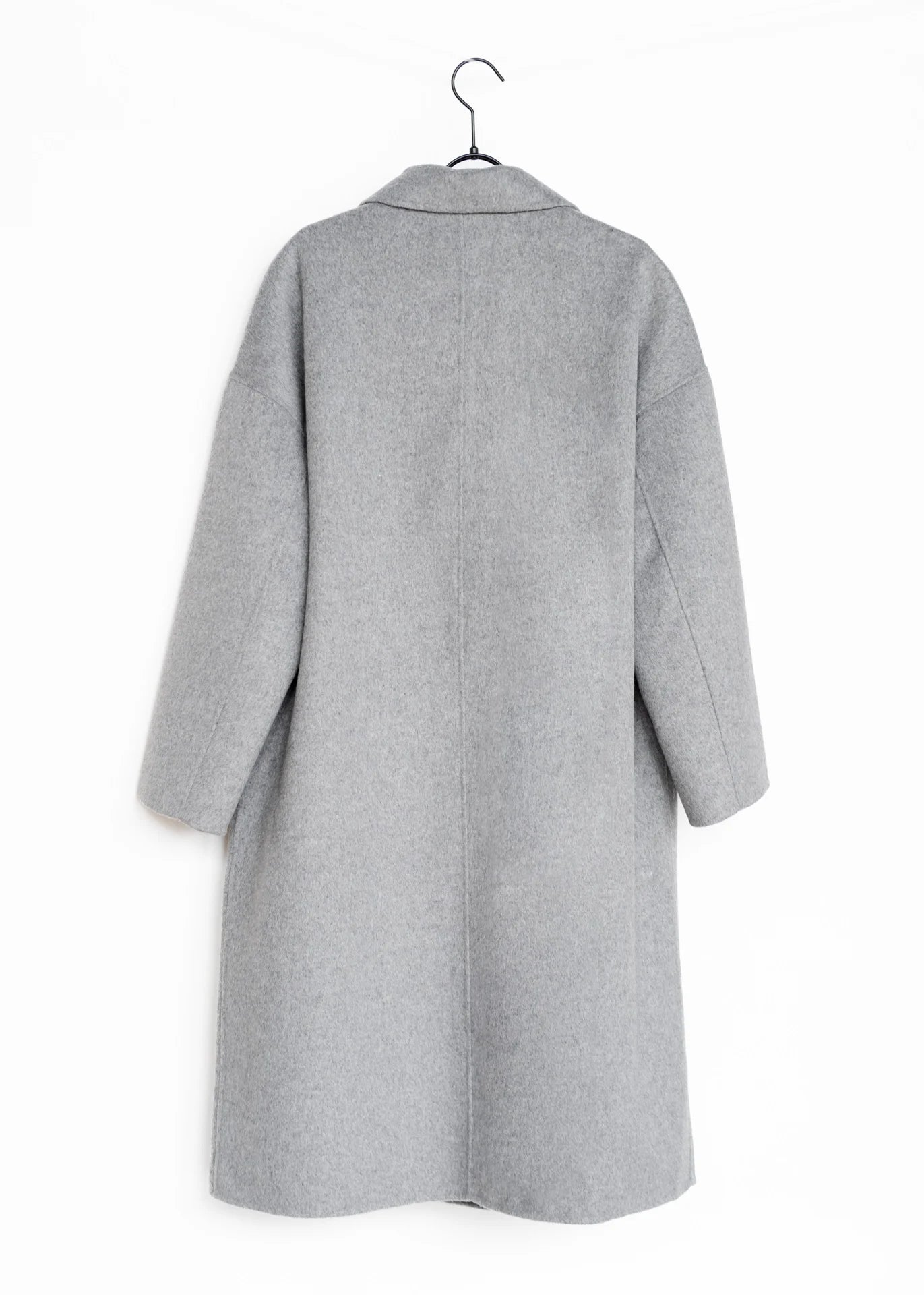 Oversized Wollmantel mit Zweireiher