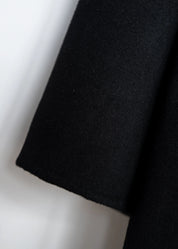 Oversized Wollmantel mit Zweireiher