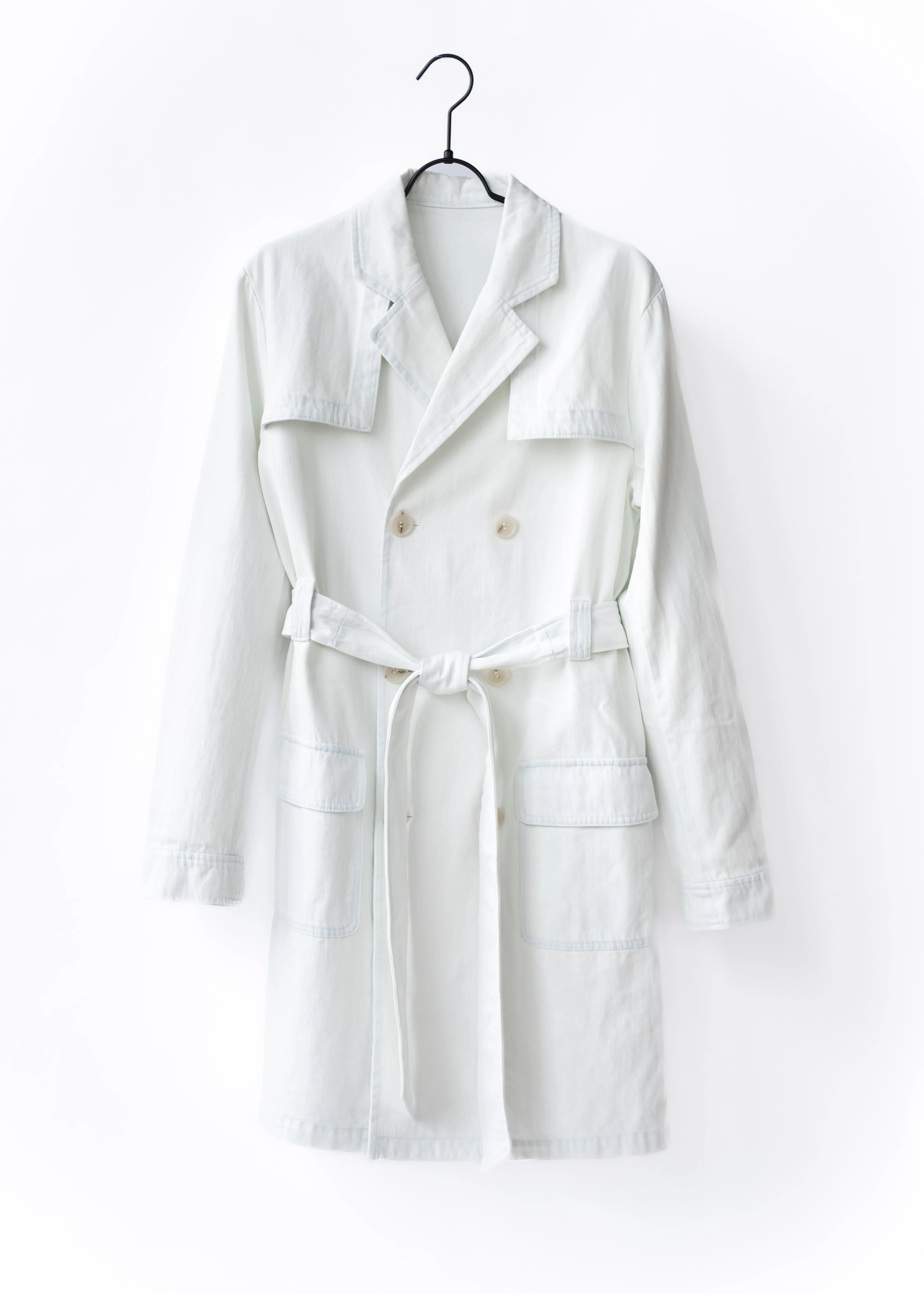 Trenchcoat aus Denim