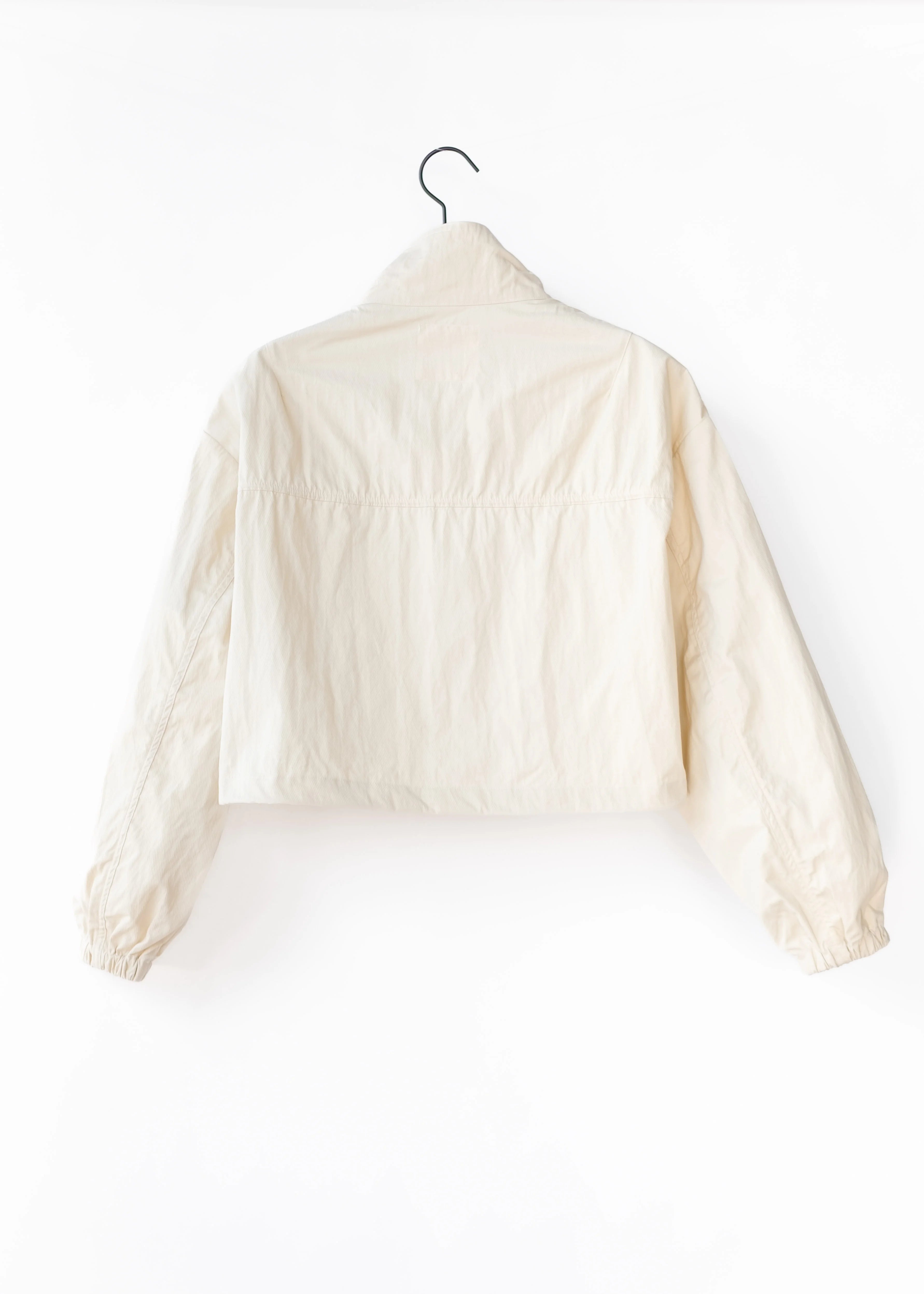 Cropped cotton jacket