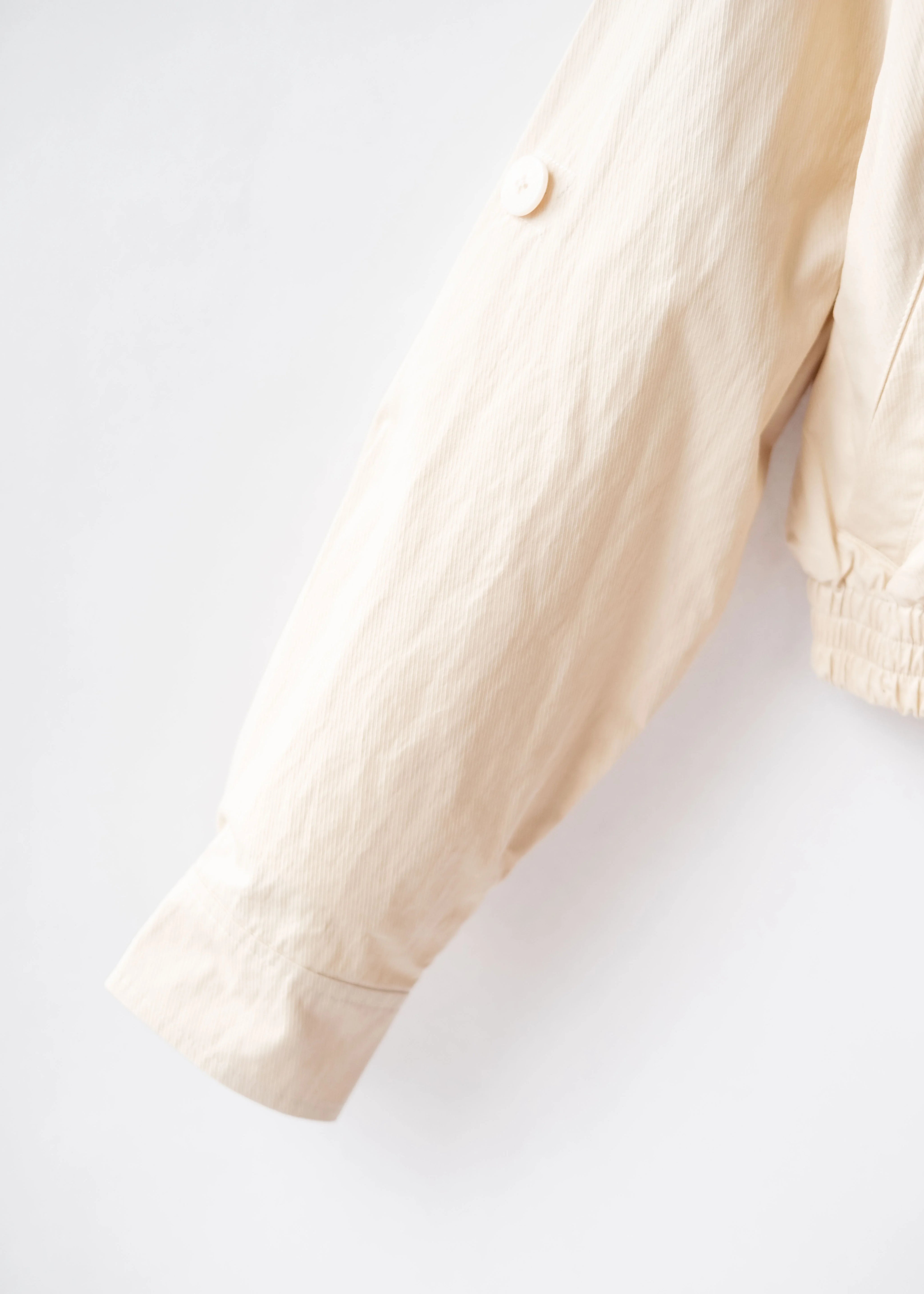 Cropped cotton jacket