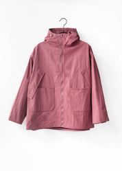 Cotton jacket with hood