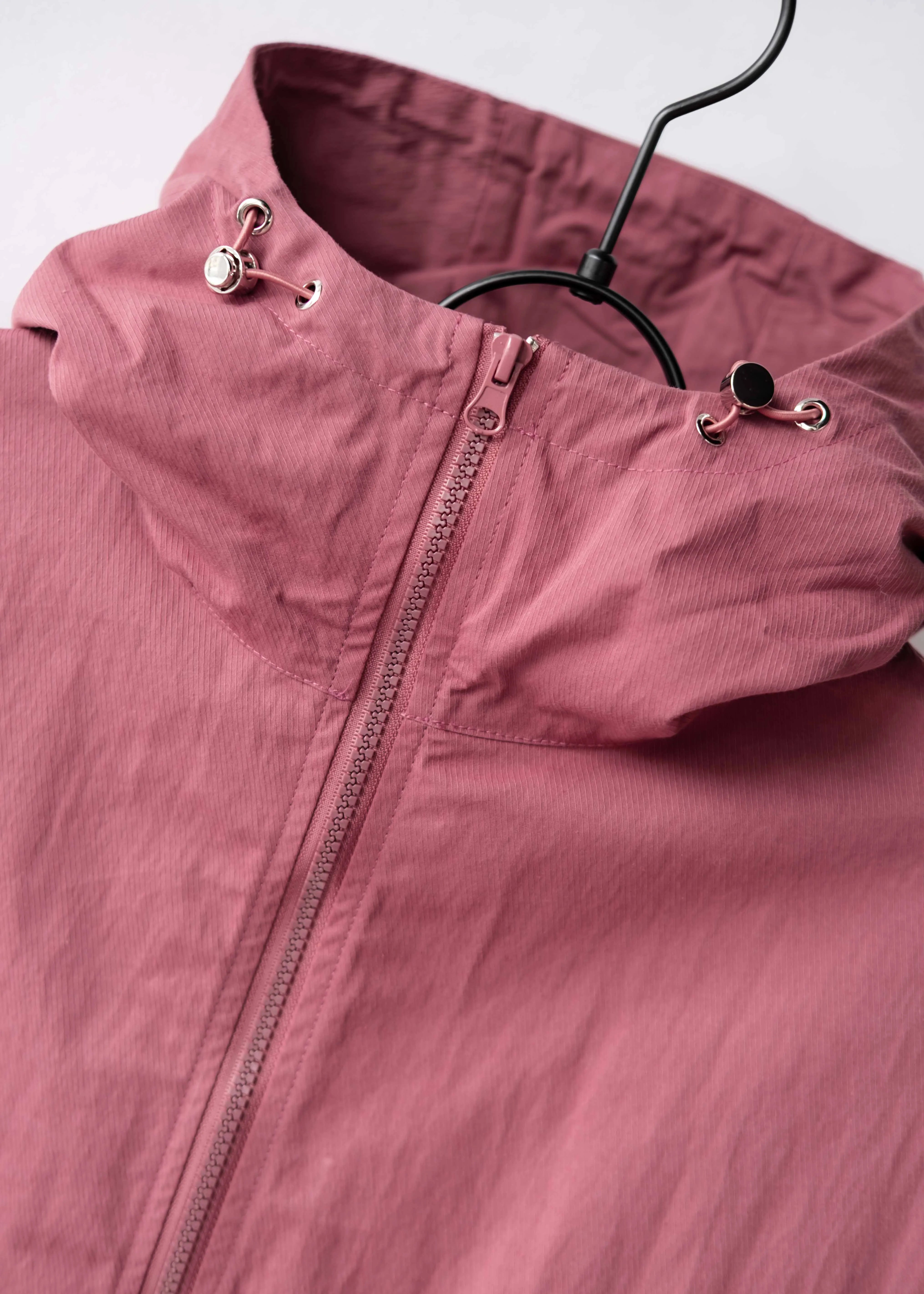 Cotton jacket with hood