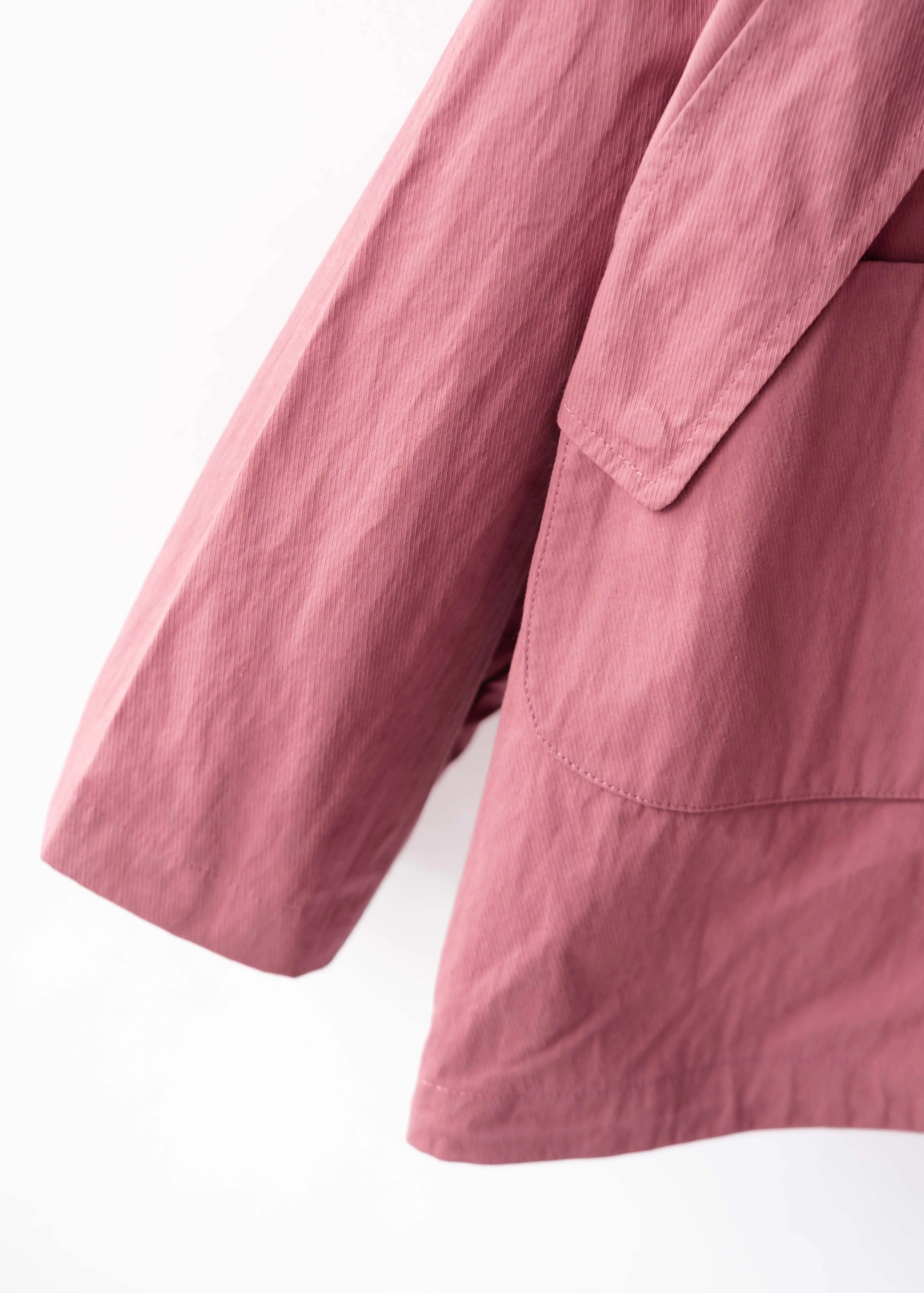 Cotton jacket with hood