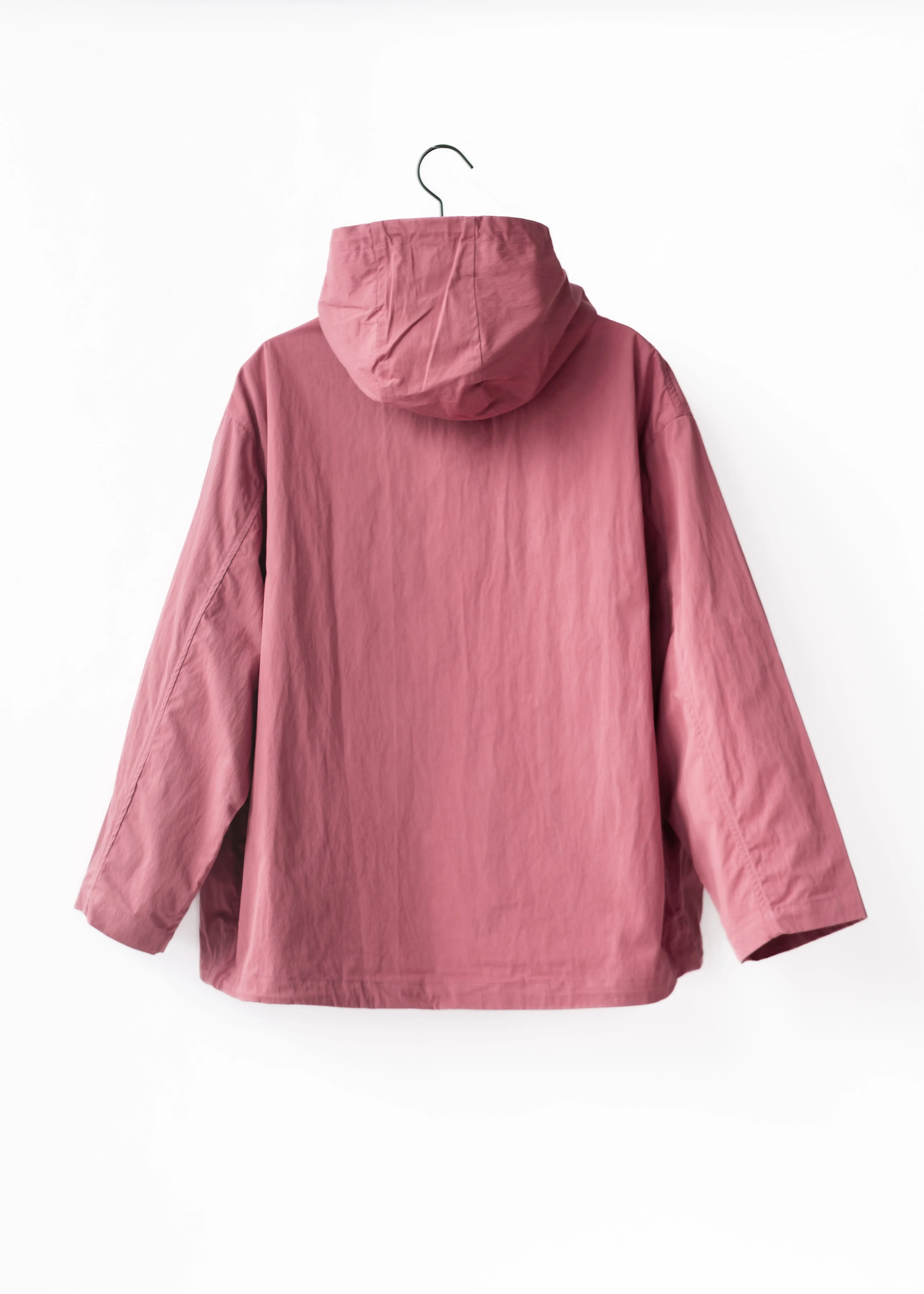 Cotton jacket with hood