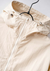 Cotton jacket with hood