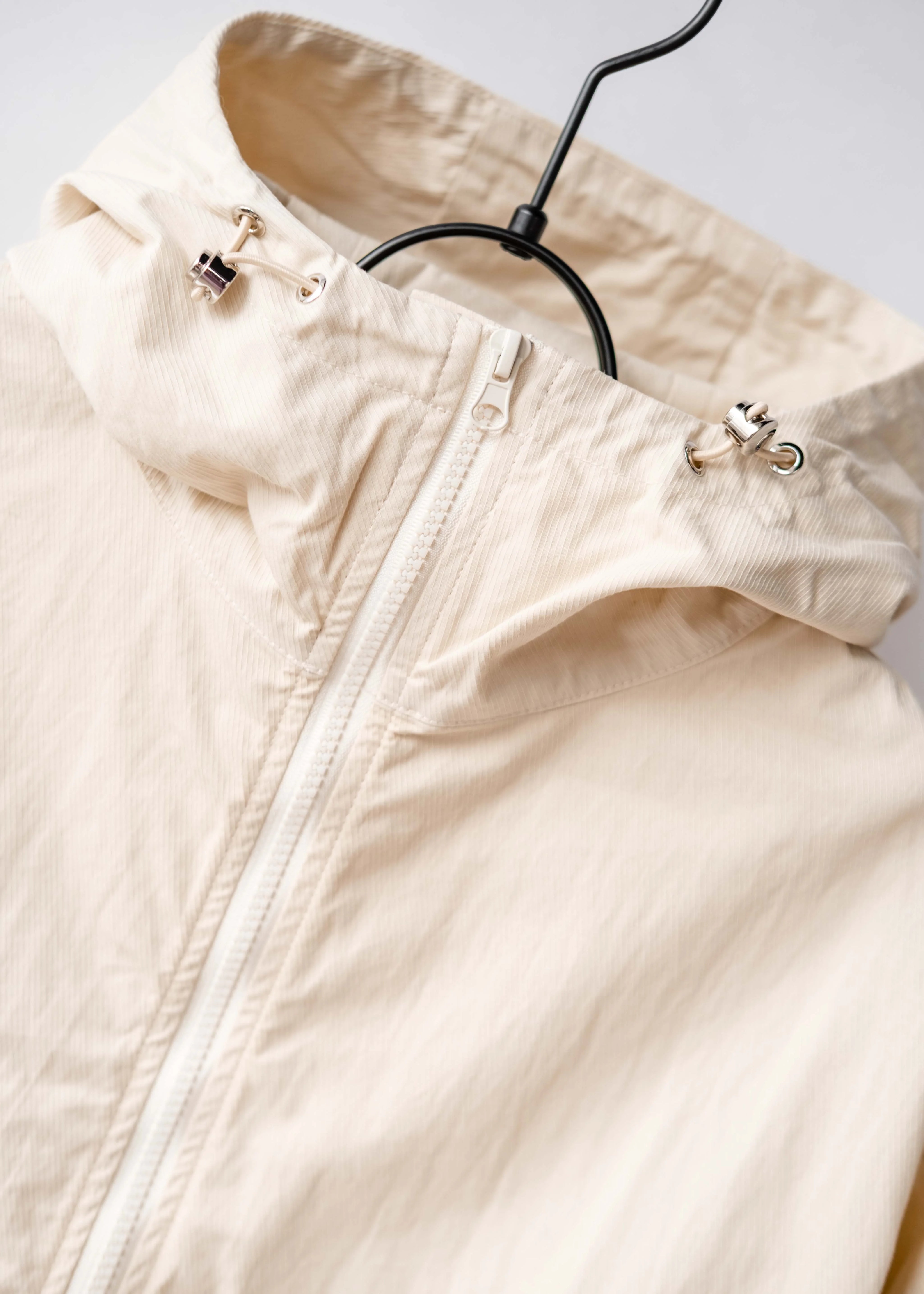 Cotton jacket with hood