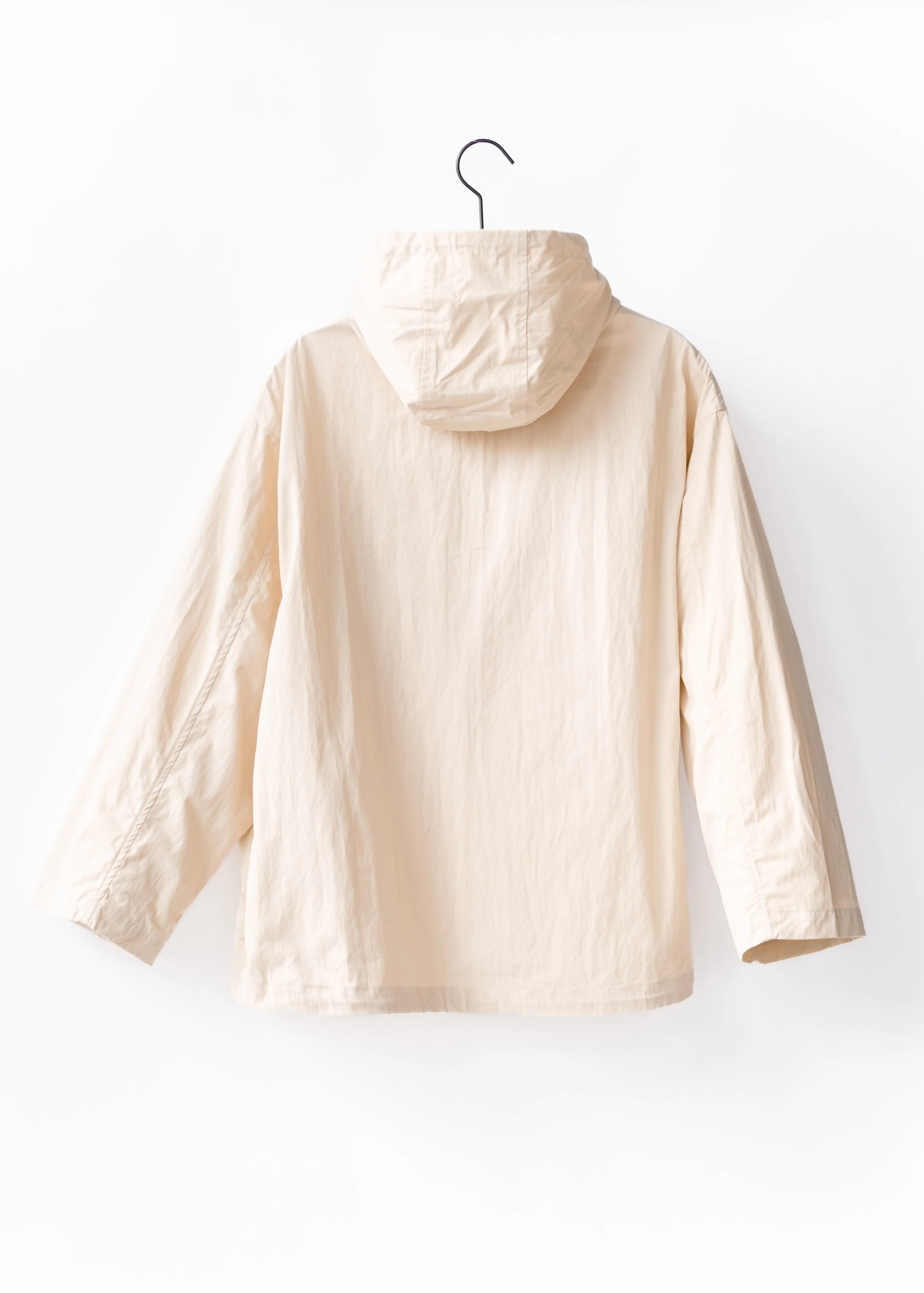 Cotton jacket with hood